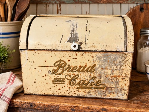 Old antique roll top painted - old,