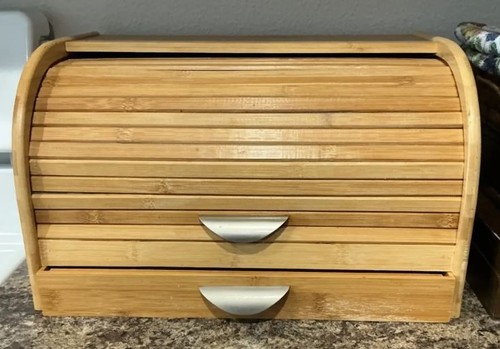 Bamboo bread box roll - bread, sz