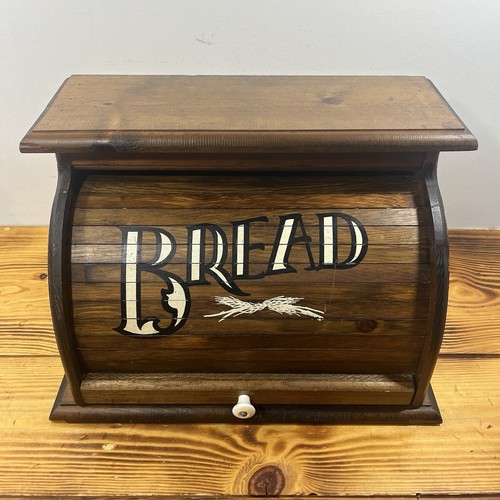 Vintage wooden roll top - vintage,