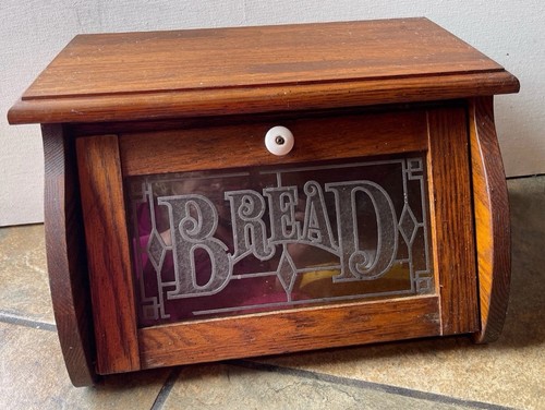 Cornwall wood bread box - cornwall,