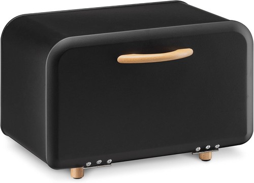Bread box metal bin - -,