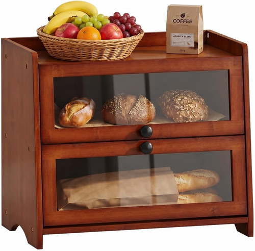 Bread box for kitchen - bread,